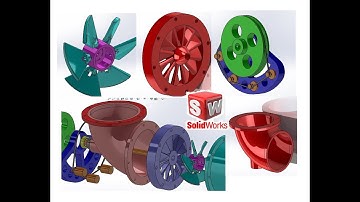 Design and Assembly Tutorial of 3D Printable Kaplan Turbine in SolidWorks
