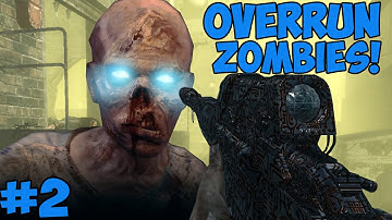 "EASTER EGG & BUYABLE ENDING!" - Custom Zombies "OVERRUN" FINALE (CoD WaW Custom Zombies)