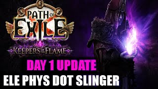 PoE 3.27 Day 1 Update: Elementalist Phys Dot Wander | Currency day 1 and Atlas strategies