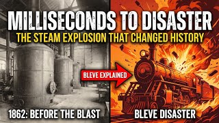 The 1862 Steam Explosion That Changed Industrial Safety Forever | BLEVE Explained #steamengine 