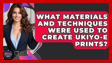 What Materials And Techniques Were Used To Create Ukiyo-e Prints? - Graphic Design Nerd