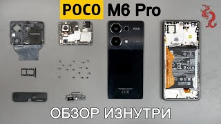 POCO M6 Pro //РАЗБОР смартфона ОБЗОР ИЗНУТРИ