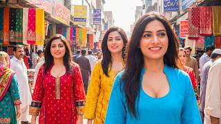 Ichara Bazaar Walking Tour | Pakistan Street Walk | Old Lahore Local Market Tour