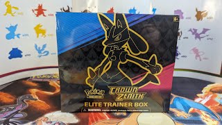 Pokemon Crown Zenith Elite Trainer Box Unboxing! Pokémon Card Pack Opening!