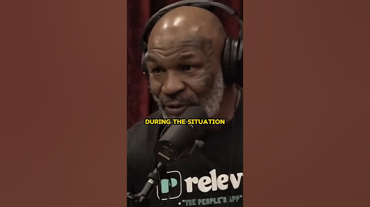 Mike Tyson on Self-Control in Fighting