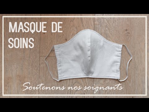 DIY Couture - Masque de soin selon le tuto du CHU Grenoble et ADRESSES COLLECTE DE MASQUES  | Cecile