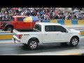 Ford F-150 Raptor vs Lobo Platinum 2015 (F-150 3.5l Ecoboost). Arrancones Pegaso, enero 2015