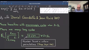 Daniel Ueltschi: Random loop models and their universal behaviour in dimension 3+
