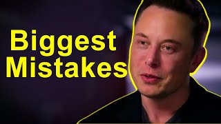 Elon Musk's Biggest Mistakes and Lessons Learned