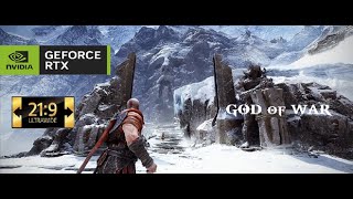 [3K 21:9] God of War Max Settings - Ray Tracing RTGI - Reshade - FOV Fix