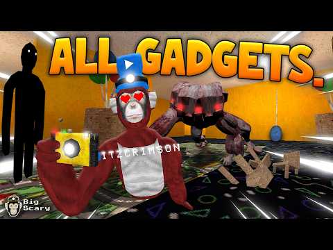 I Beat Big Scary's BACKROOMS Gamemode with ALL GADGETS...