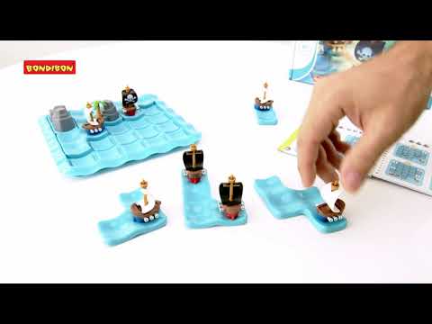 ВВ5267 Логическая игра Smartgames Bondibon Пираты перестрелка