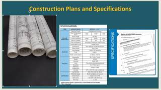 ARCH 110- Class #11- Construction Plans and Specifications