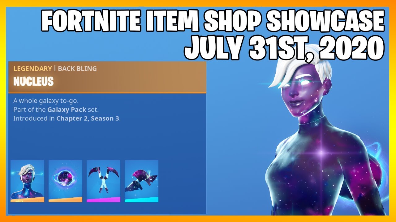 Fortnite Item Shop *NEW* GALAXY SCOUT BUNDLE! [July 31st, 2020] (Fortnite Battle Royale)