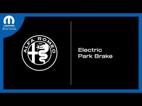 Electric Park Brake | How To | 2026 Alfa Romeo