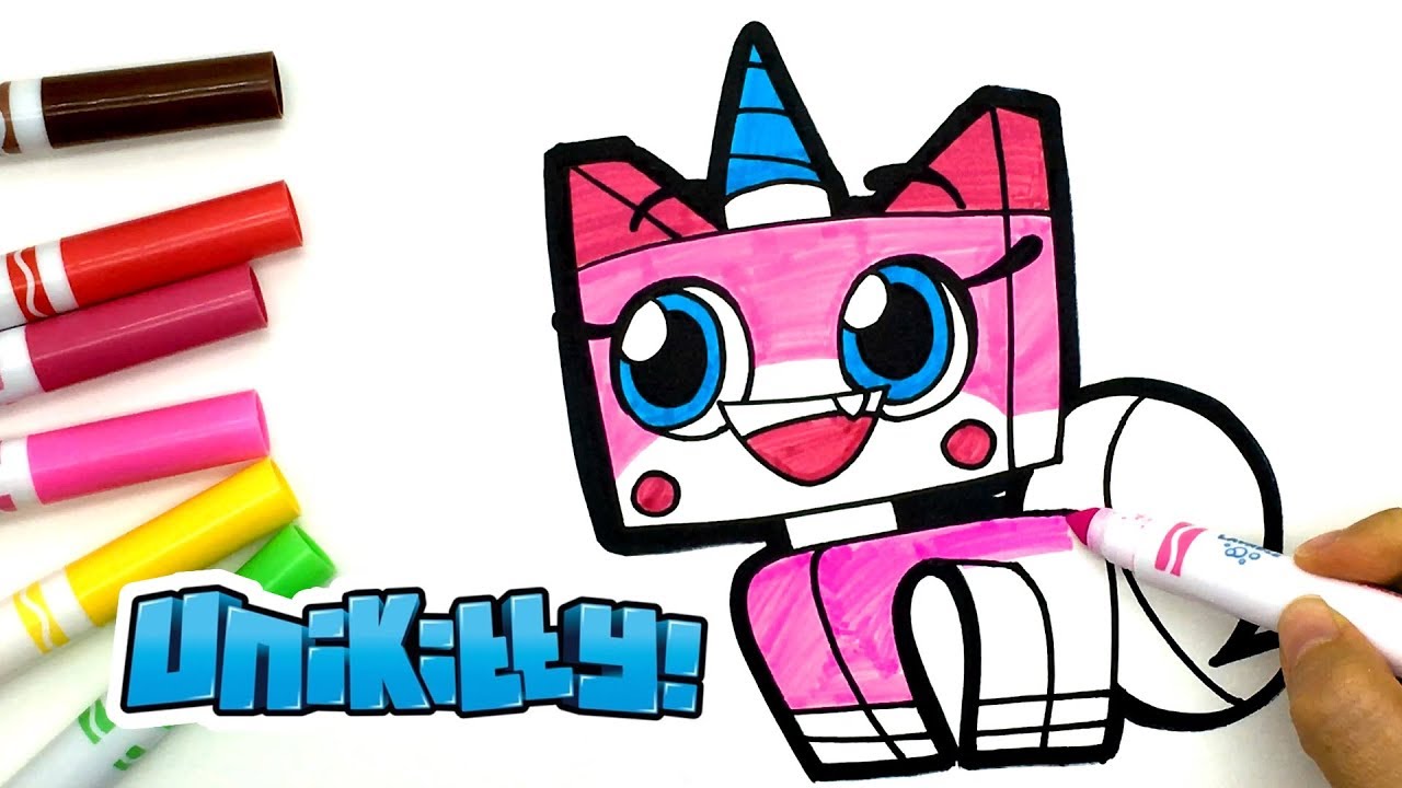 Download Cute Unikitty Drawing & Coloring Easy Tutorials for Kids ...