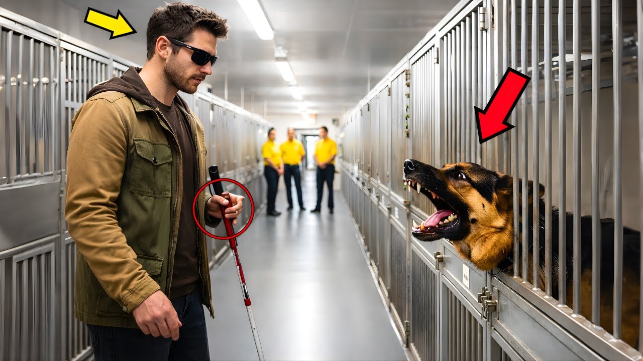 Gli restano 24 ore di vita. Poi, un veterano cieco si avvicina alla sua gabbia.