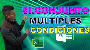 Función SI.CONJUNTO Varias Condiciones @JANSCONSULTING