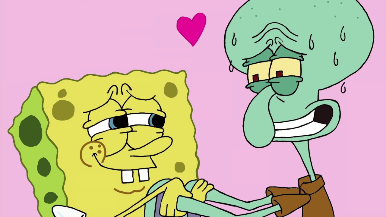 Спанч боб патрик и сквидвард картинки