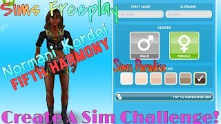 Sims Freeplay | Create A Sim Challenge | Normani Kordei | Fifth Harmony | Sims Paradise screenshot 5