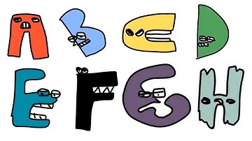 Alphabet Lore But I Draw It in 10 seconds