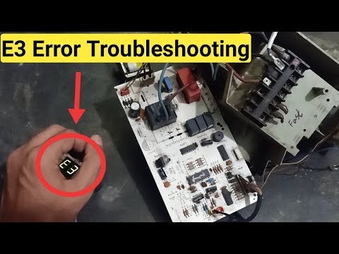 E3,E4 Error Troubleshooting Split Air Conditioner in Urdu Hindi