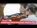 Mozart  symphonie concertante pour violon et alto  amihai grosz le concert de la loge