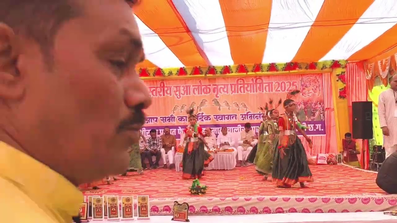 मां कर्मा गर्ल्स डांस ग्रुप सहसपुर की मुंगेली जिला की धरती पर प्रस्तुति/कुकरा बासत आगे सगा पहुना 