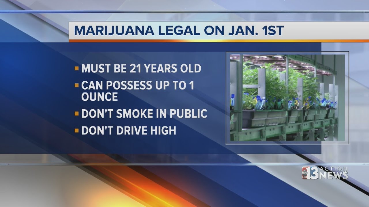 Recreational marijuana legal in Nevada Jan. 1 YouTube