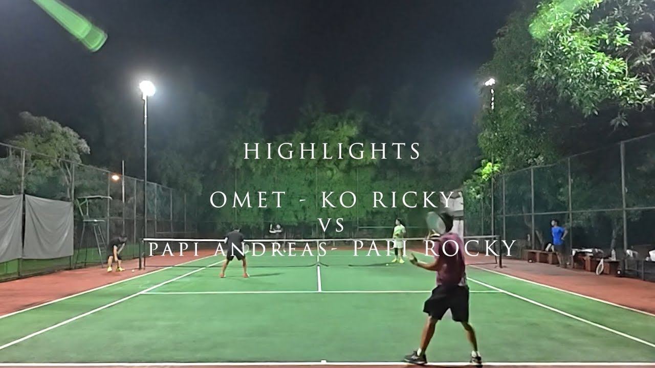 Omet - Ko Ricky vs. Papi Andreas - Papi Rocky | Tennis Beginner ...