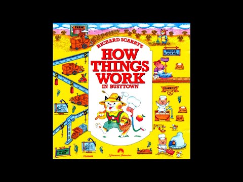 Richard Scarryu0027s How Things Work in Busytown (1994) [PC, DOS] longplay