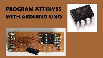 PROGRAM ATTINY85 WITH ARDUINO :: LED BLINKING ON ATTINY85