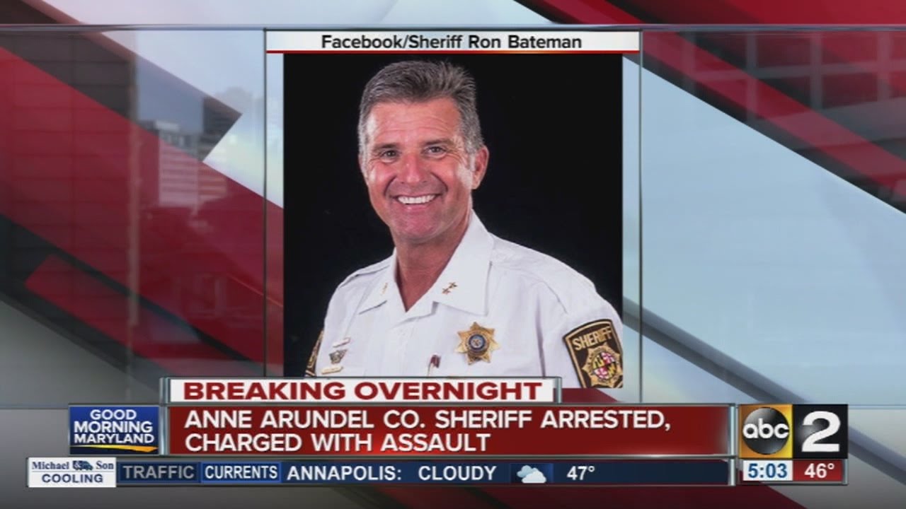 Anne Arundel County sheriff arrested, charged with assault - YouTube