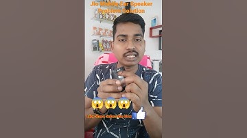 Jio Ear Speaker Problem Solution 😱🤭🤩 #shorts