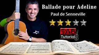 Ballade Pour Adeline By Paul De Senneville  Fingerstyle Guitar Tutorial  Sheet U0026 Tab