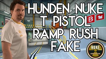 Tricked HUNDEN Nuke T Pistol Ramp Rush Fake (CS:GO Strategy Breakdown)