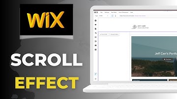 How to Add Scroll Effect to a Strip in Wix