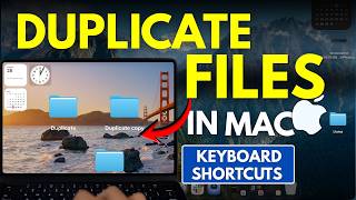 Duplicate Files on Mac - How to Copy Files in Macbook Air
