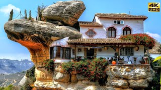THE MOST BEAUTIFUL AND SPECTACULAR VILLAGES IN EUROPE  INCREDIBLE WHITE STONE VILLAGE