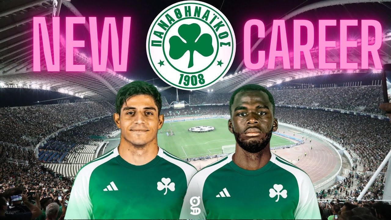 Νέο Career με τον Παναθηναϊκό με τα Update!!!