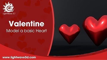 Lightwave 3D Model a basic Heart Tutorial
