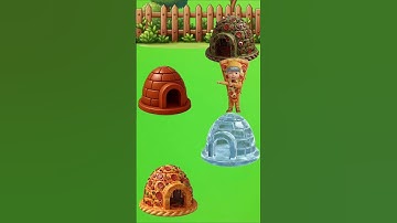 Find the real igloo house...🤔#short #cartoon #funny #usa #comedy