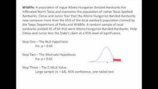Statistics - 6 - Hypothesis Testing - 11 - Sample Problem Three