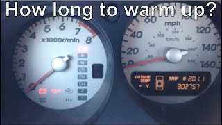 How I Warm Up my 300,000 Mile Car during the Freezing Winter