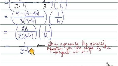 MHF 2.2 Difference Quotient