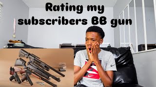 “Rating My Subscribers’ BB Guns From 1-10 🔥” #viral #bbgun #blowup
