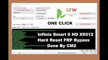 Infinix Smart 6 HD X6512 Hard Reset FRP Bypass CM2
