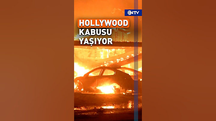 Hollywood Yıldızlarının Evleri Yanıyor! Los Angeles'ta Yangın Durdurulamıyor #shorts #ntv