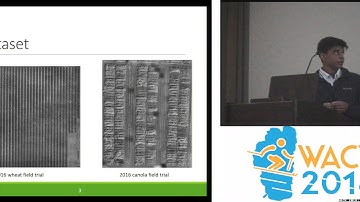 WACV18: Classification of Crop Lodging with Gray Level Co-occurrence Matrix