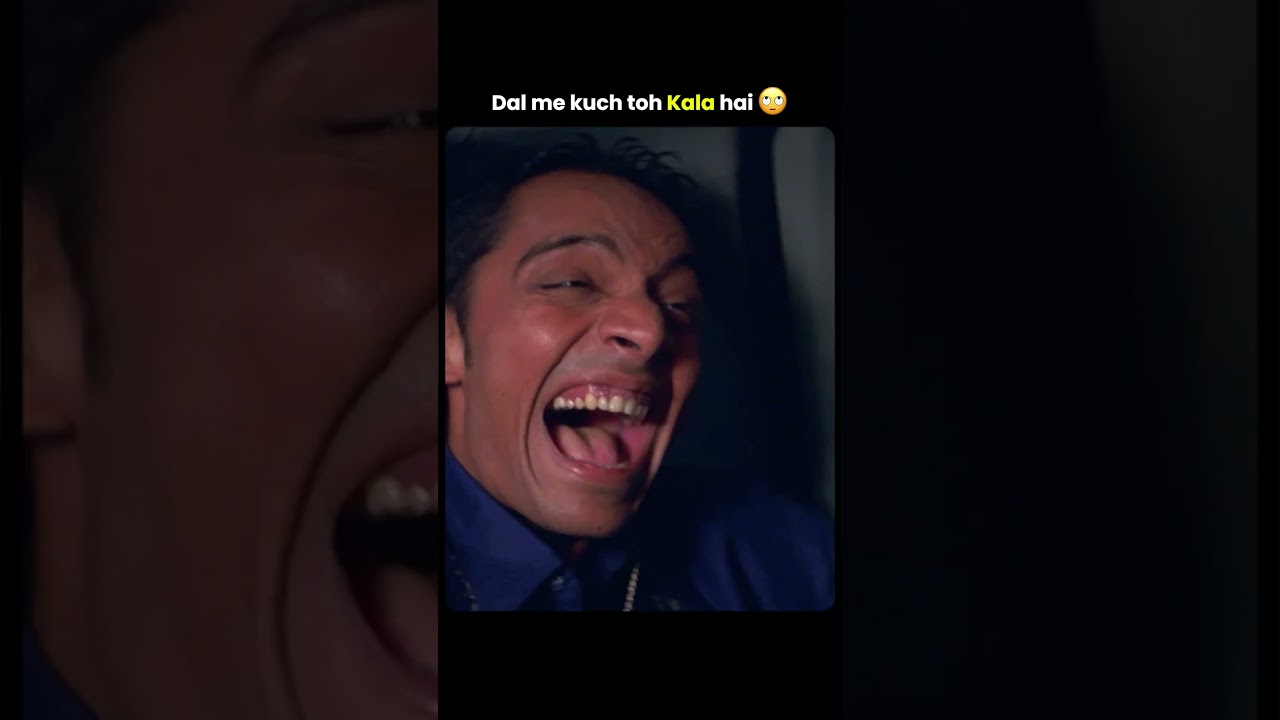 Daal mai kuch kala hai? 😱 #bollywood #movie #shorts
